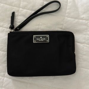 Kate Spade- black wristlet.